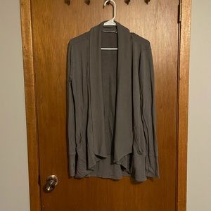 Athleta Activewear Woman's Grey Neutral Casual Cardigan Size XS
